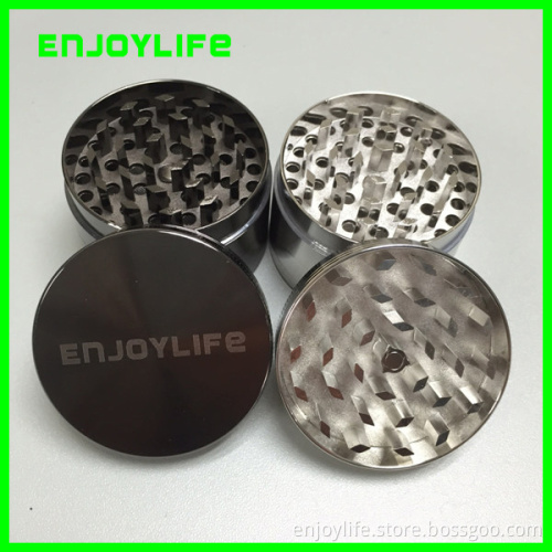 China Best Quality Zinc Alloy Metal Grinder, 50mm 3 or 4 Parts Herb Grinder for Vaporizer